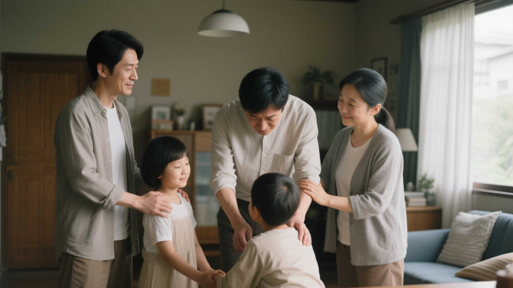 全家人的希望都寄托在他身上！